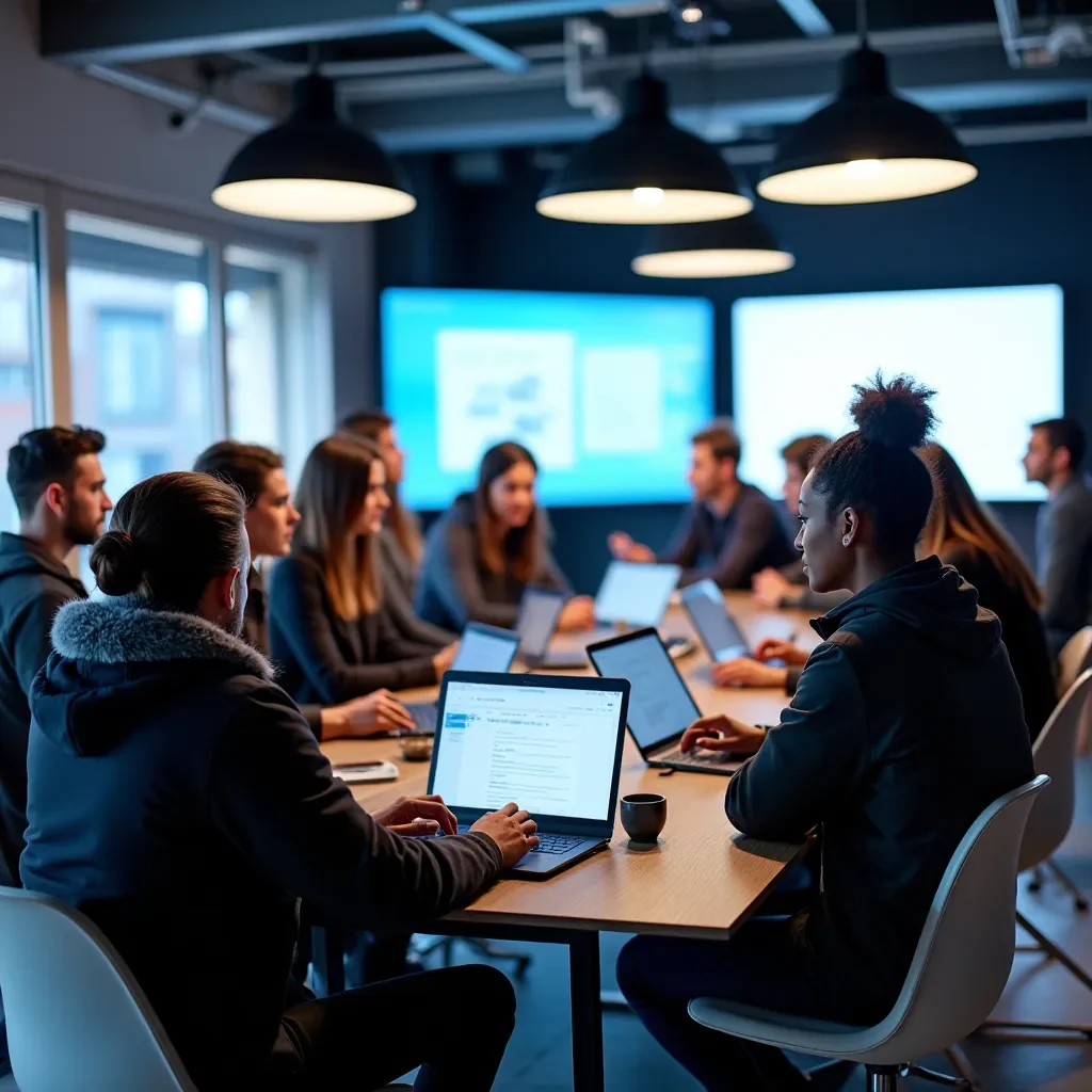 Modern green background